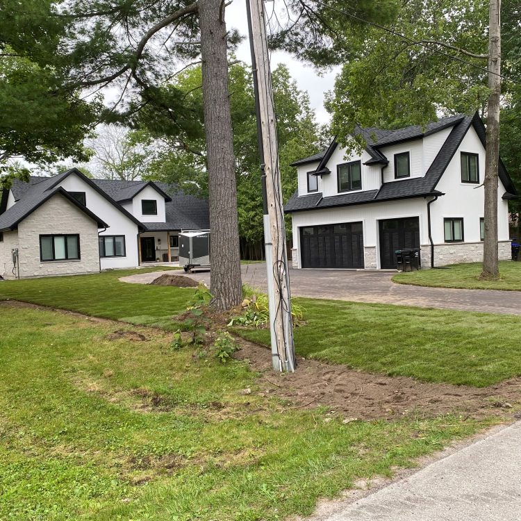 Construction - House and garage