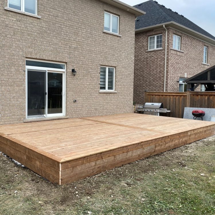 Construction - deck