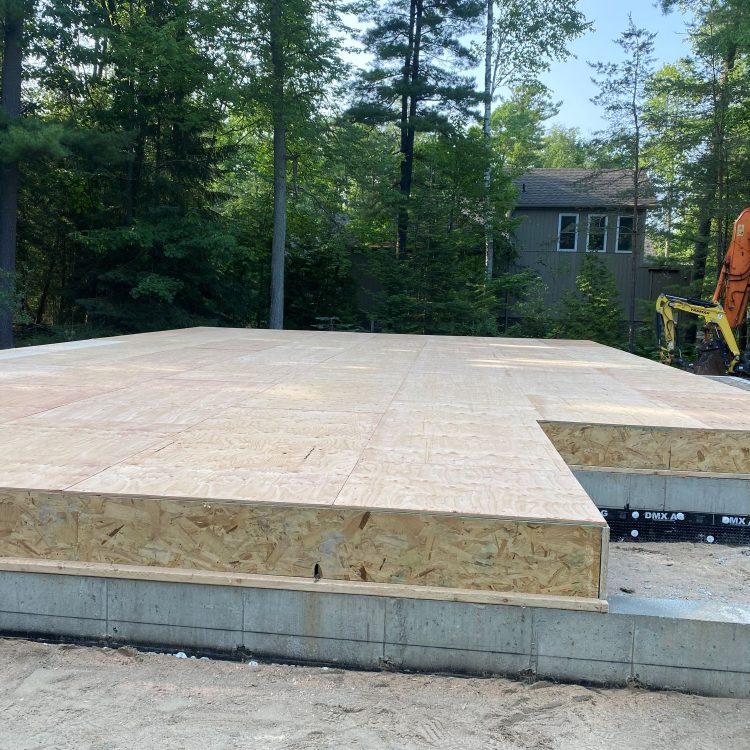 Construction - first story