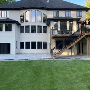 Hardscaping - backyard patio