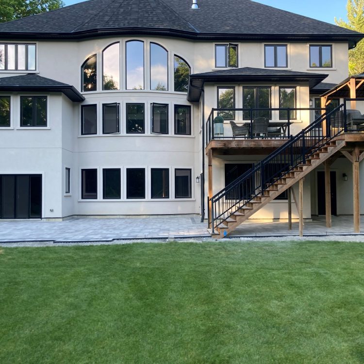 Hardscaping - backyard patio