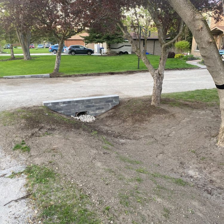 Hardscaping - culvert
