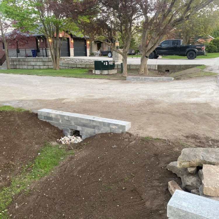 Hardscaping - culvert