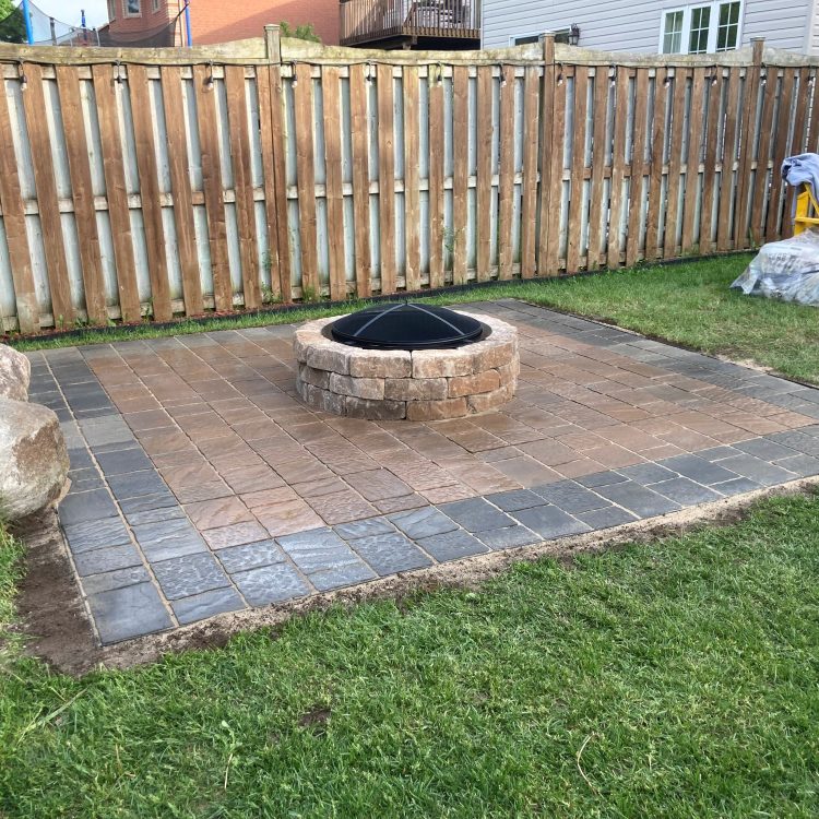 Hardscaping - firepit 2
