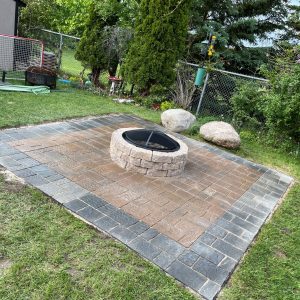 Hardscaping - firepit