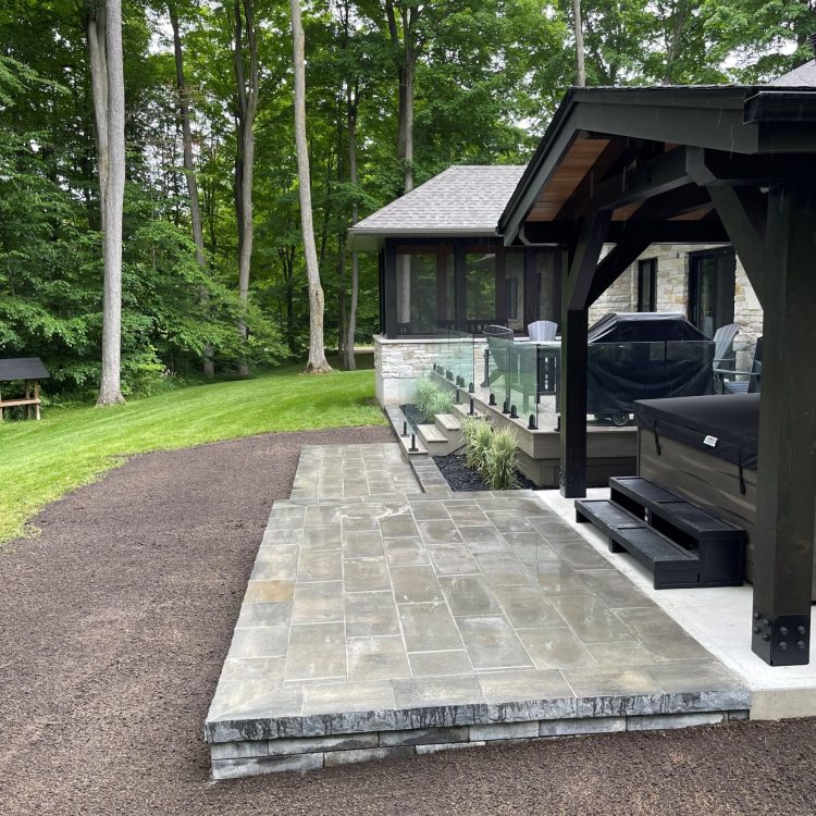 Hardscaping - patio stone