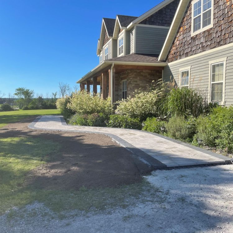 Hardscaping - patio stone