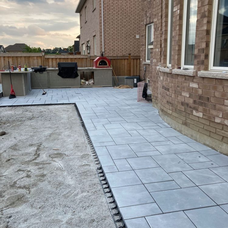 Hardscape - backyard patio